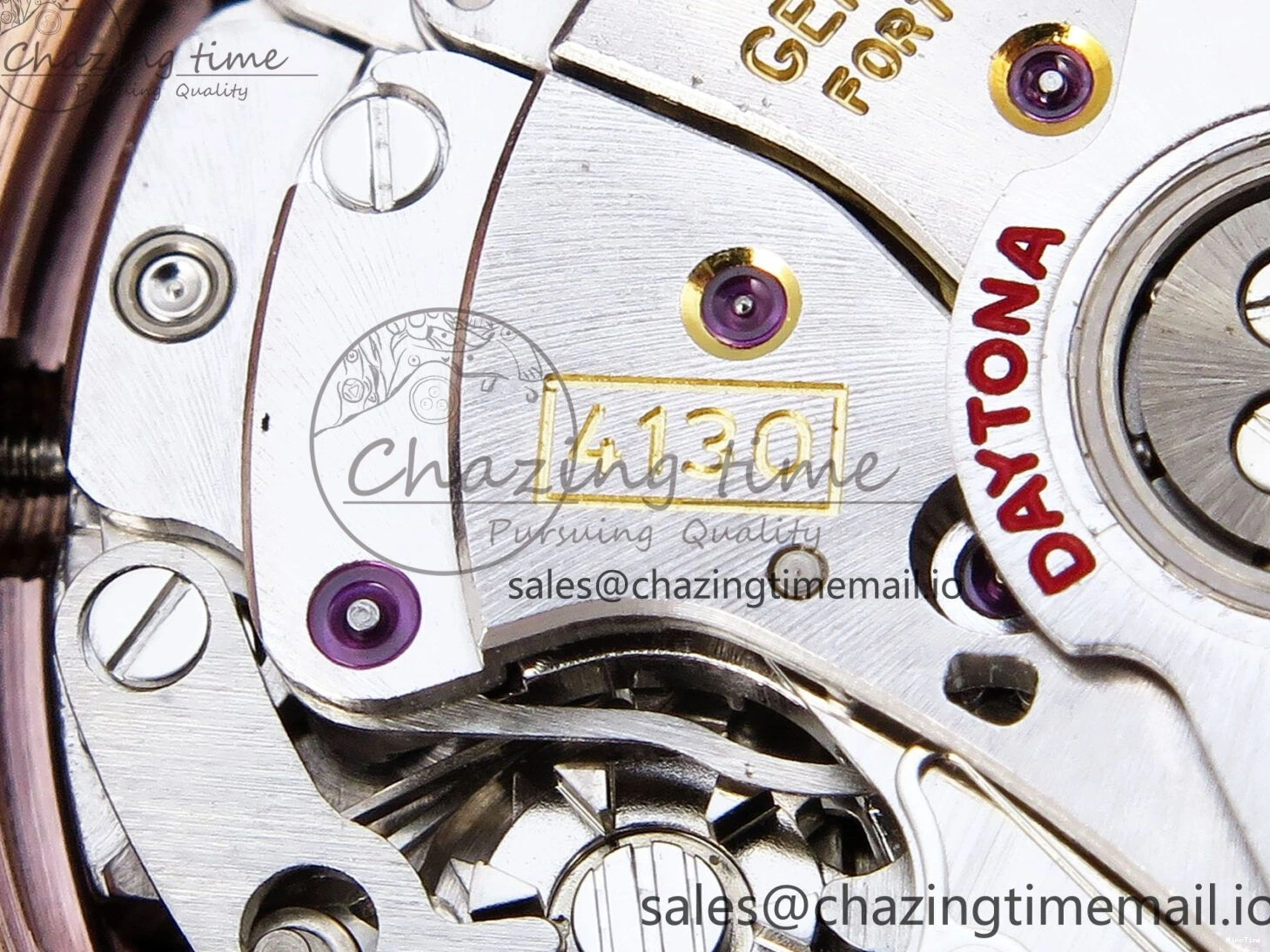 MiroTime 0302 Daytona 116505 KING 1:1 Best Edition Chocolate Dial on RG Bracelet SH OdorResistant 1932